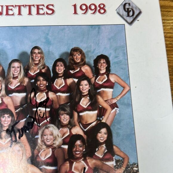 Washington Redskins 1997-1998 Season Redskinettes Autographed  Print - Picture 5 of 8